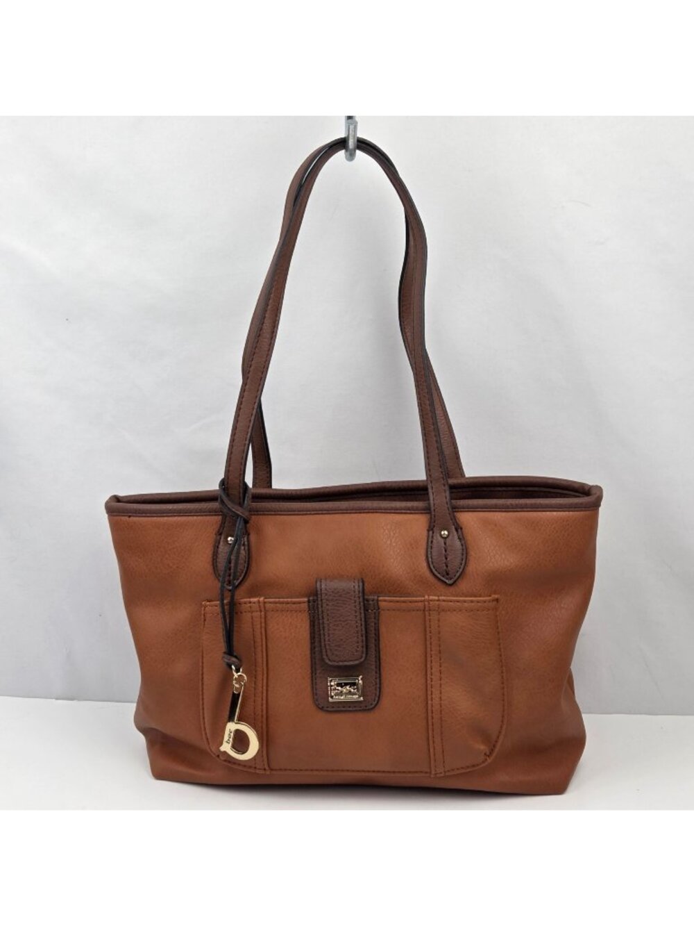 B.o.c. Two Tone Brown Shoulder Tote Bag